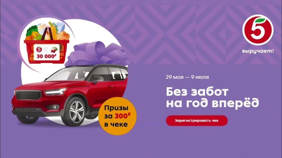 Пятерочка розыгрыши призов