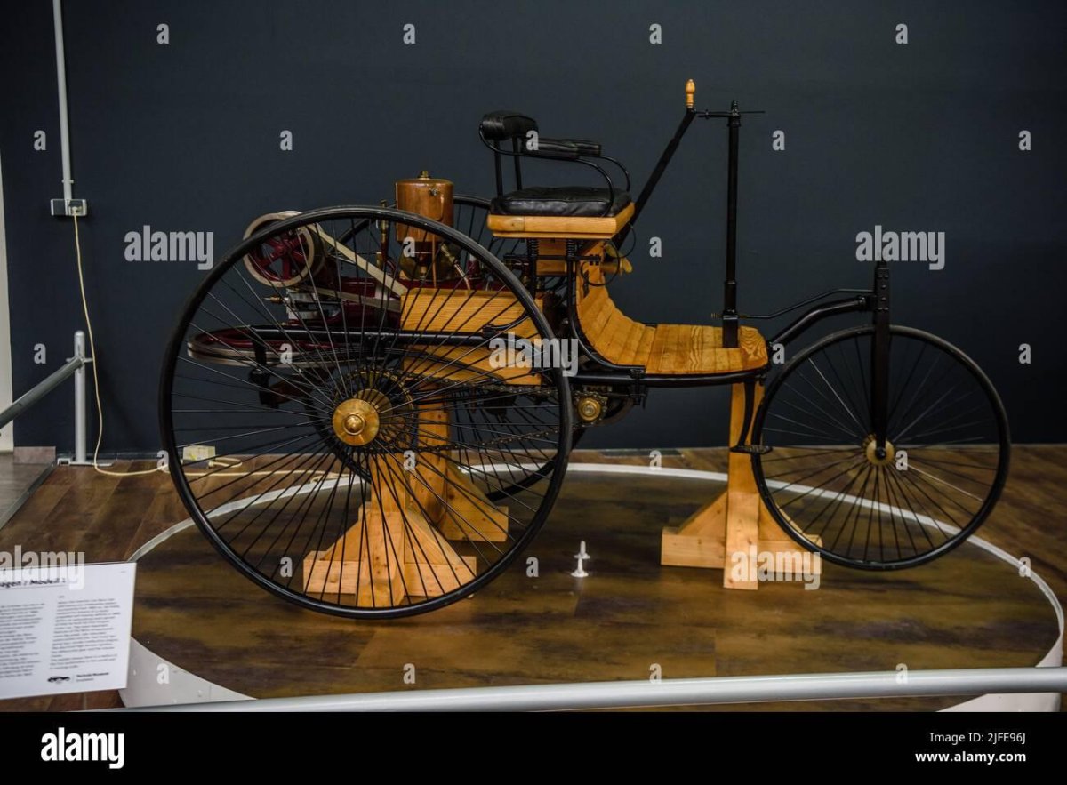 1886 Benz Patent-Motorwagen двигатель конструкция
