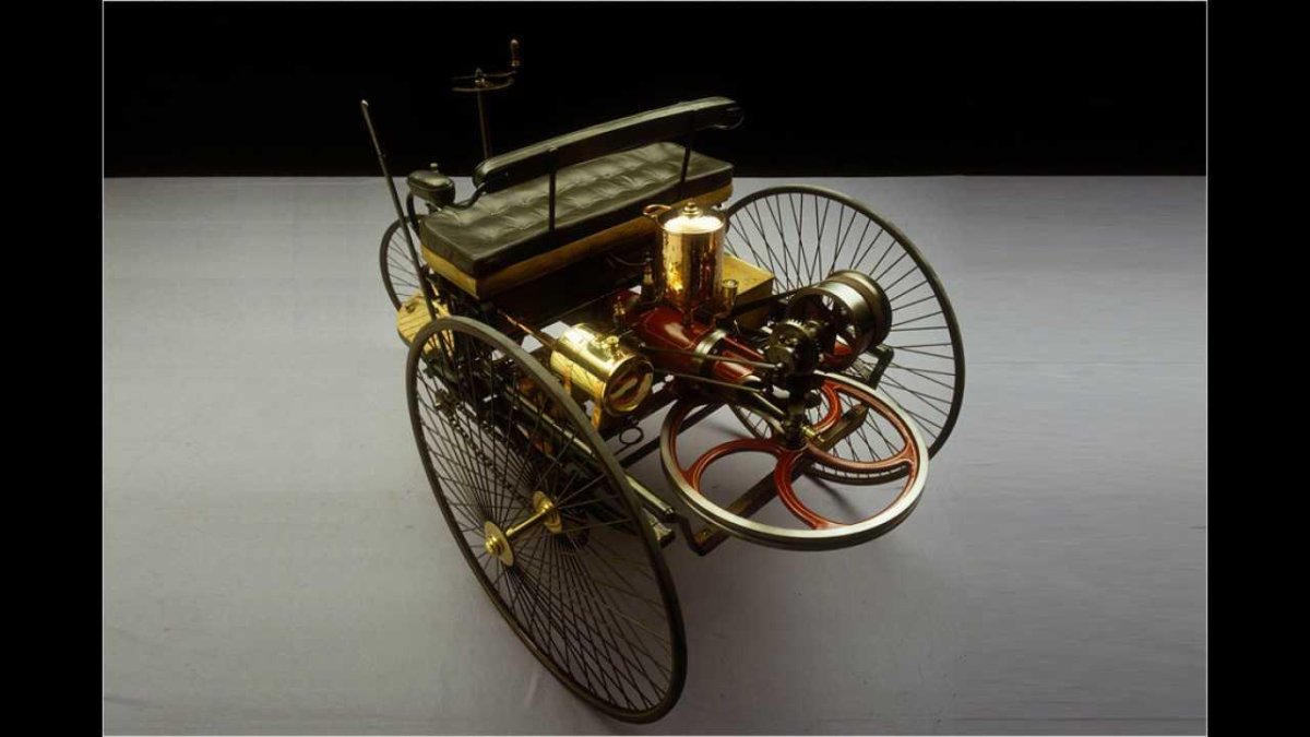 Карл Бенц 1885 мотор