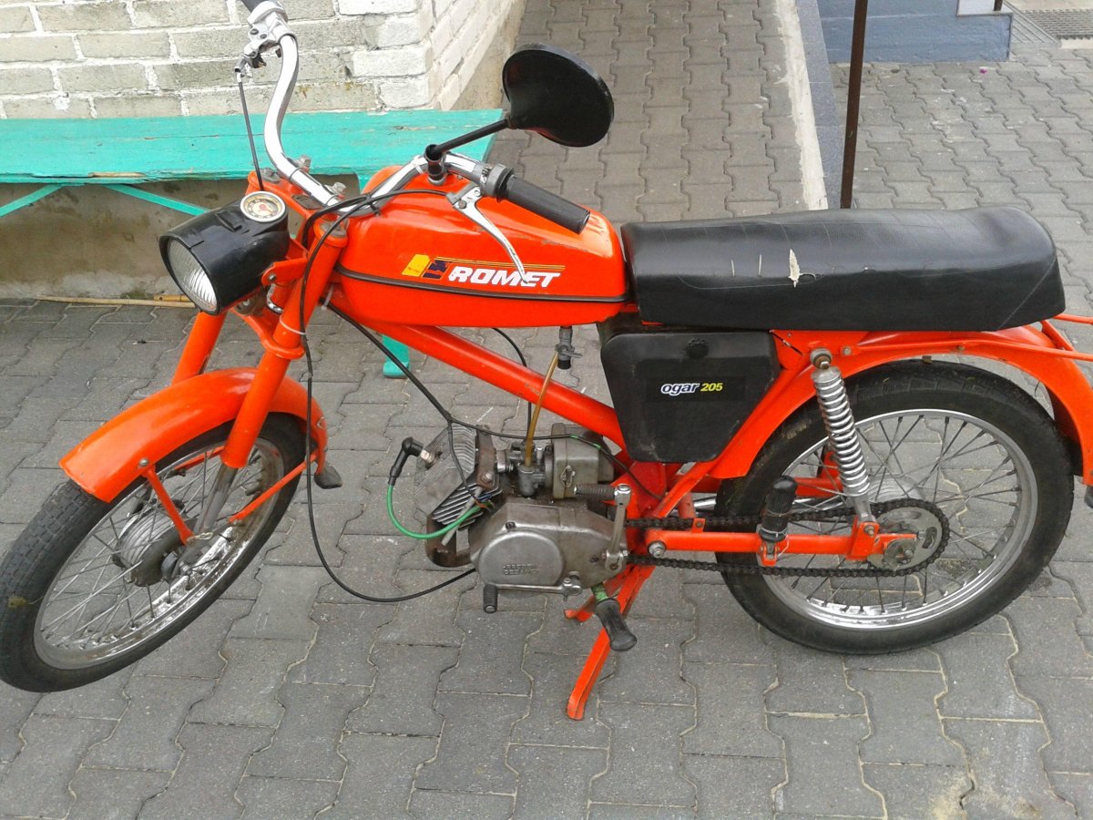 Польский мопед Ромет