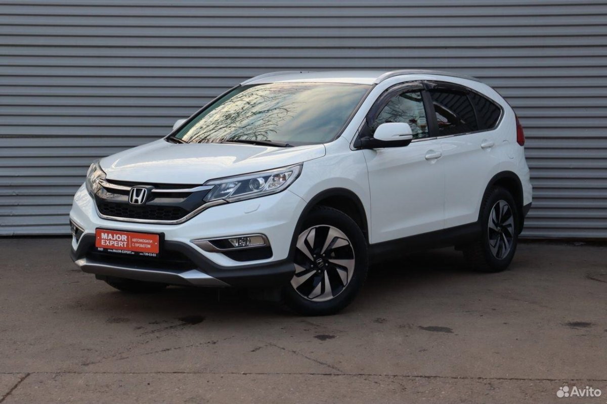 Honda CR-V 2015 белая