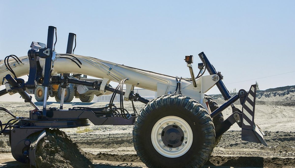 Конструкция автогрейдера