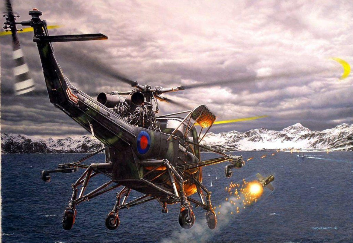 Вестланд Уосп вертолет