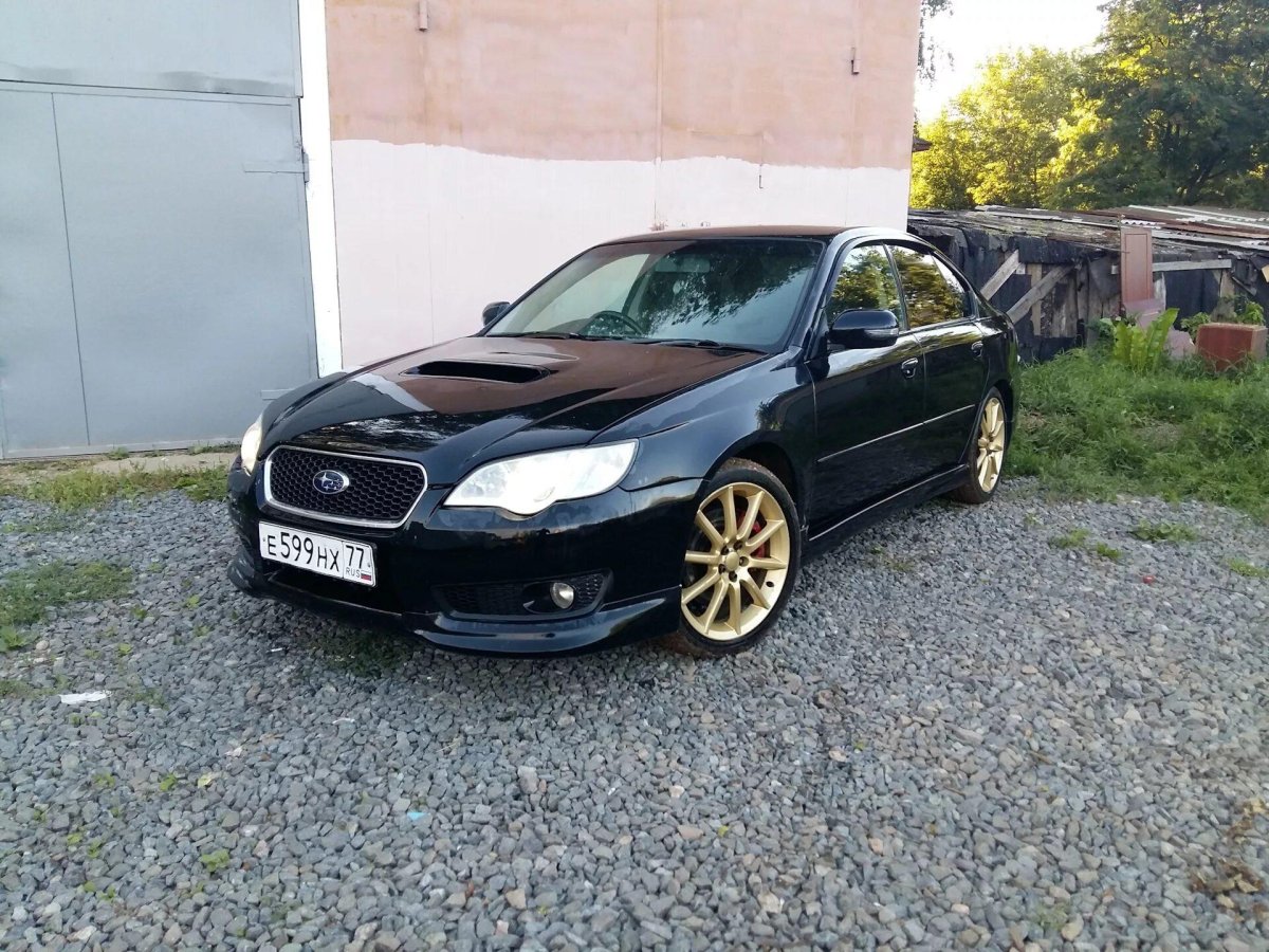 Субару Легаси бл5 черный