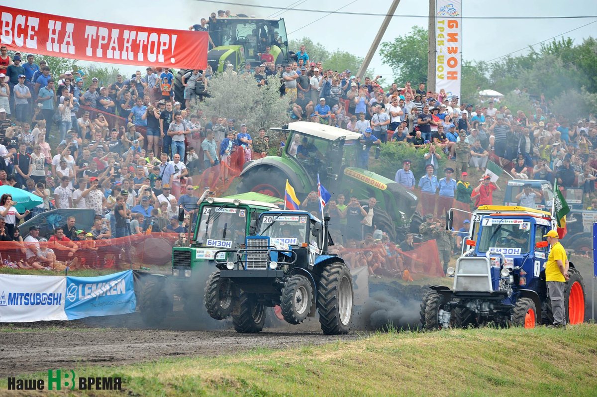 Гонки на тракторах Бизон 2022