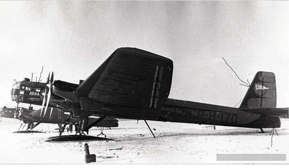 Ант-6 Северный полюс Водопьянов