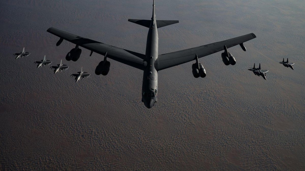 Boeing b-52h Stratofortress ВВС США