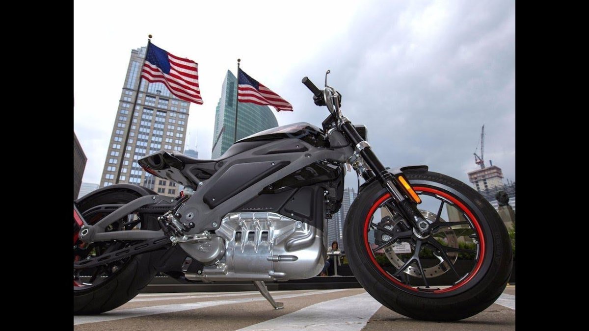 Харлей Дэвидсон электрический мотоцикл