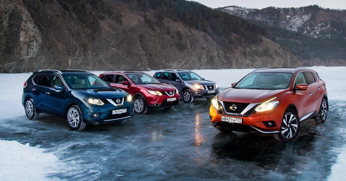 Ниссан Мурано и Ниссан х-Трейл
