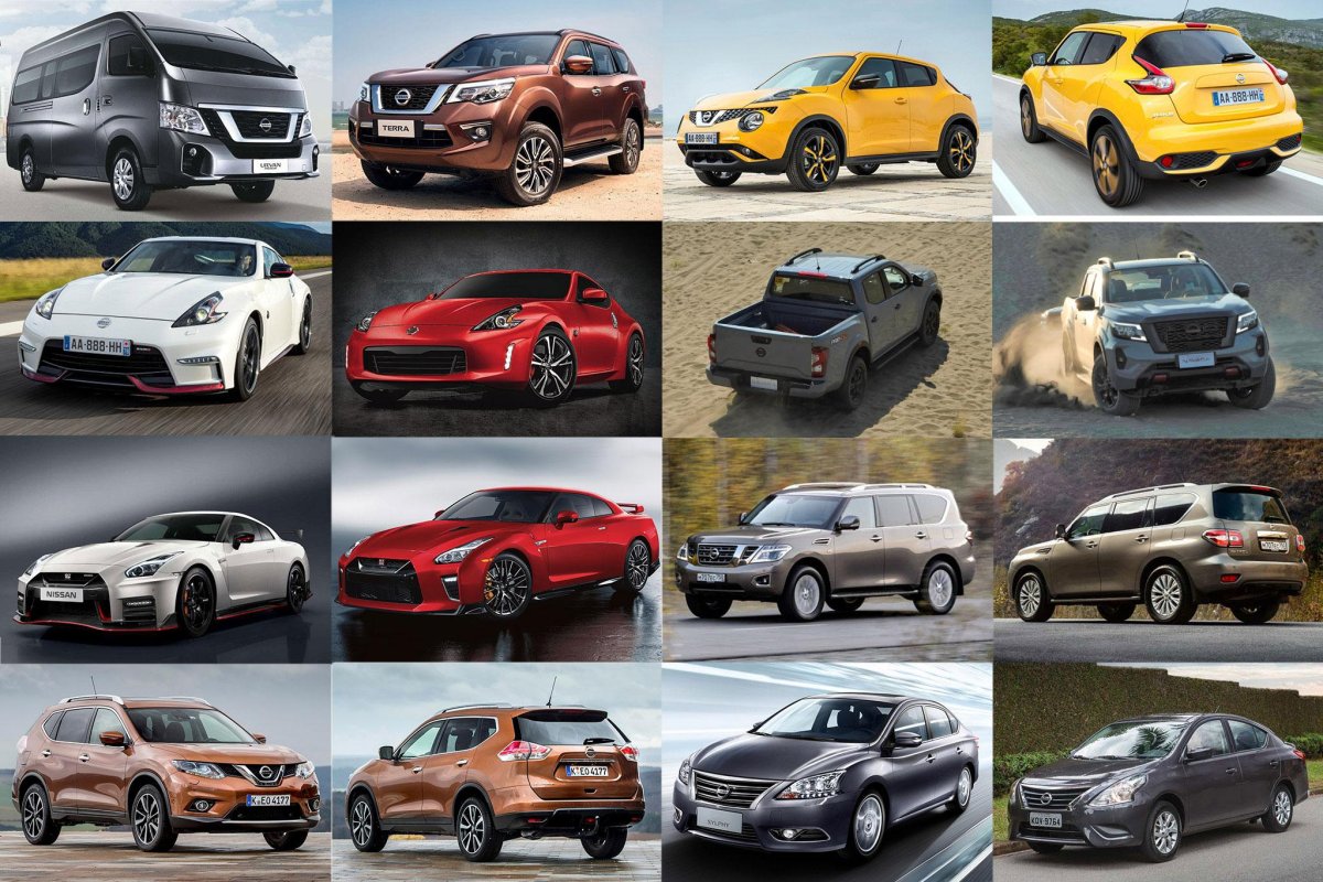 Линейка Ниссан
