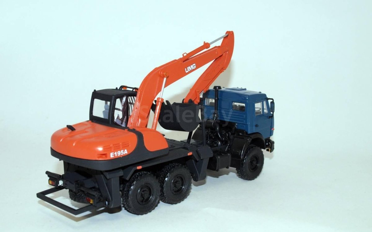 КАМАЗ 43118 экскаватор е195а