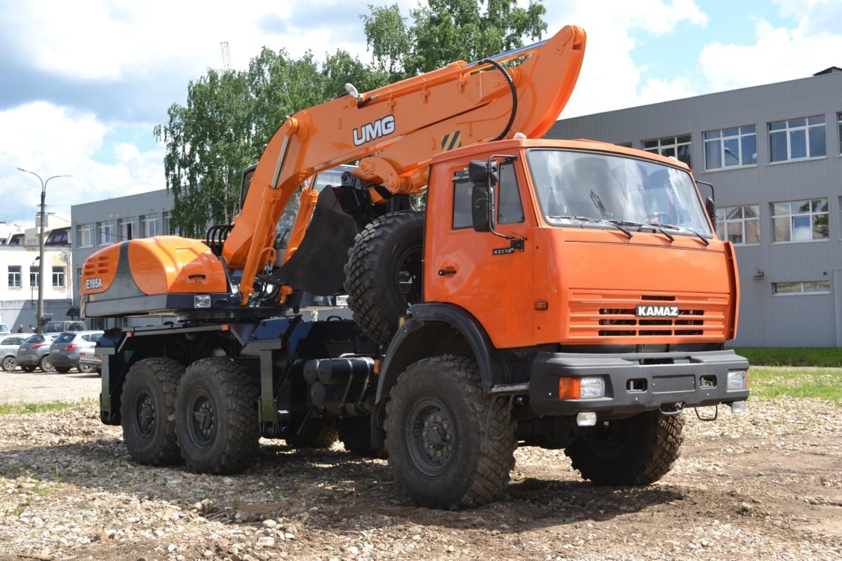 КАМАЗ экскаватор WA 120