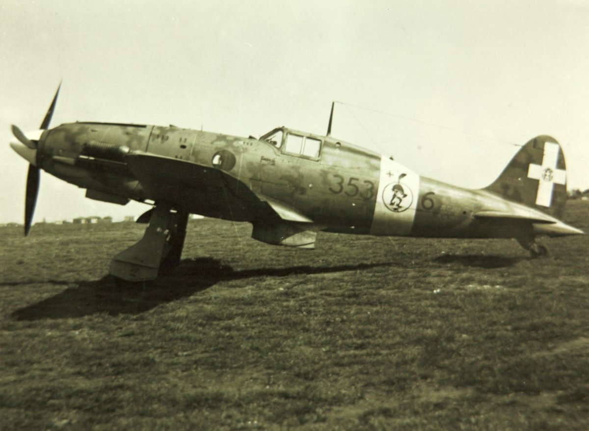 Самолет Macchi mc202 Folgore