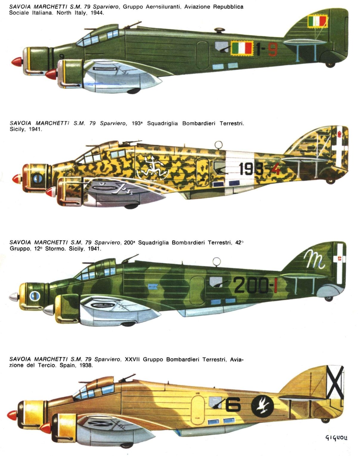 Савойя Маркетти бомбардировщик