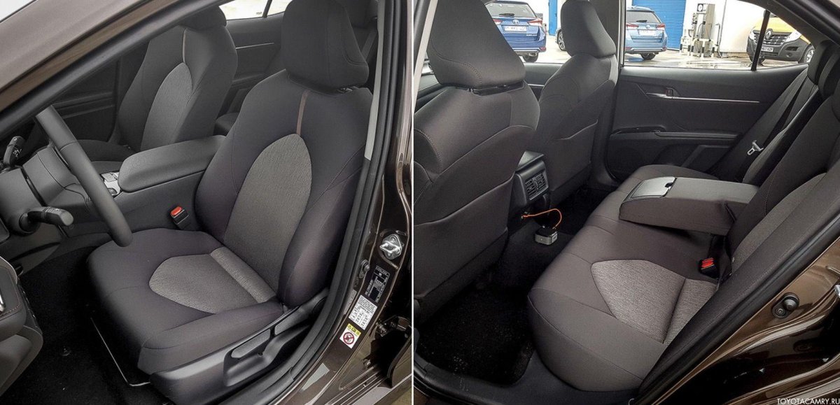 Салон Камри 70 сиденья