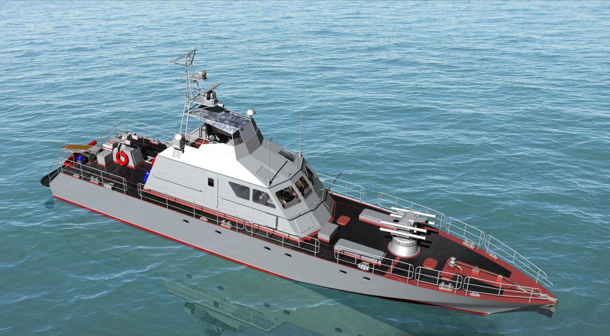 Патрульный катер Бриз 40м