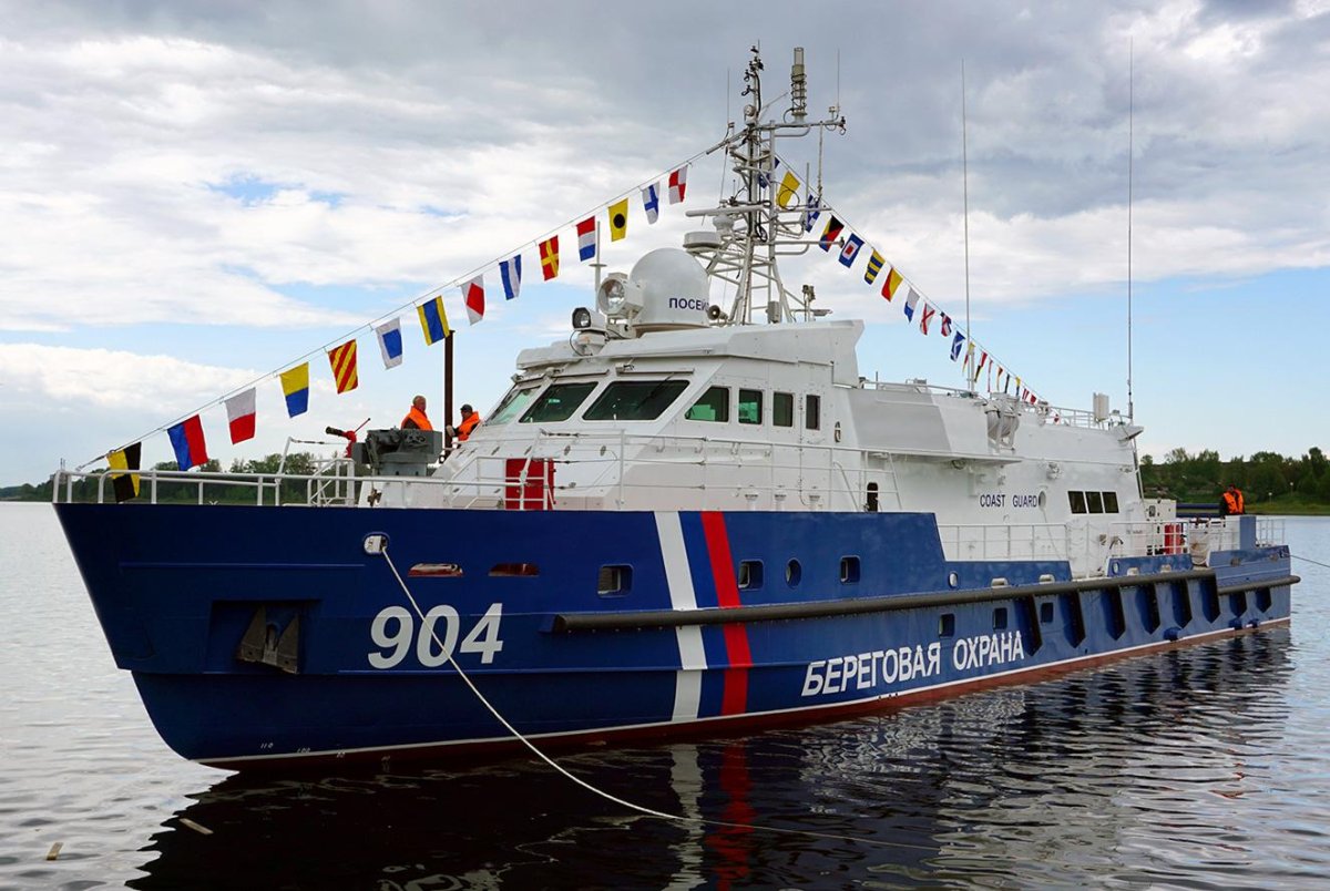 Патрульный пограничный катер 1496м1