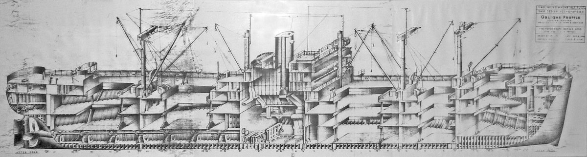 Суда типа Либерти чертежи