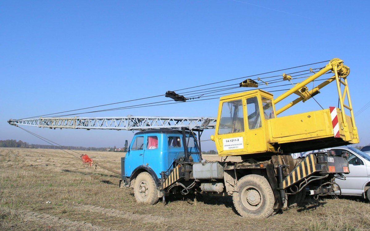 МАЗ автокран кс3562