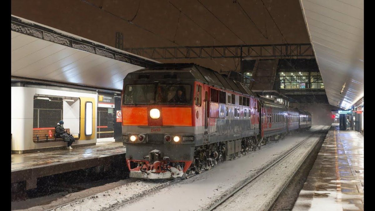 Поезд 602 Москва Рыбинск