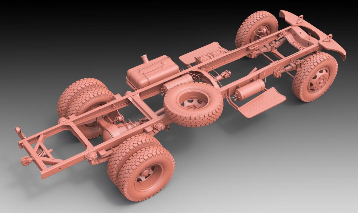 ЗИЛ 164 3д модель