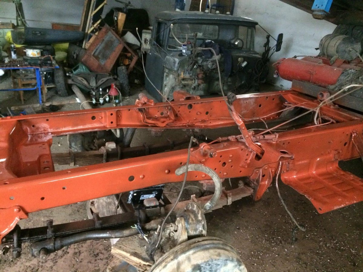 Усилитель рамы ЗИЛ 131