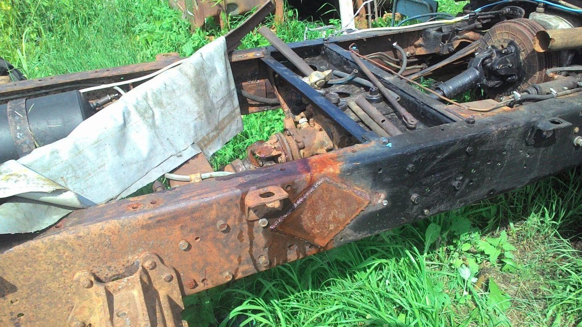 Рама ГАЗ 53 самосвал