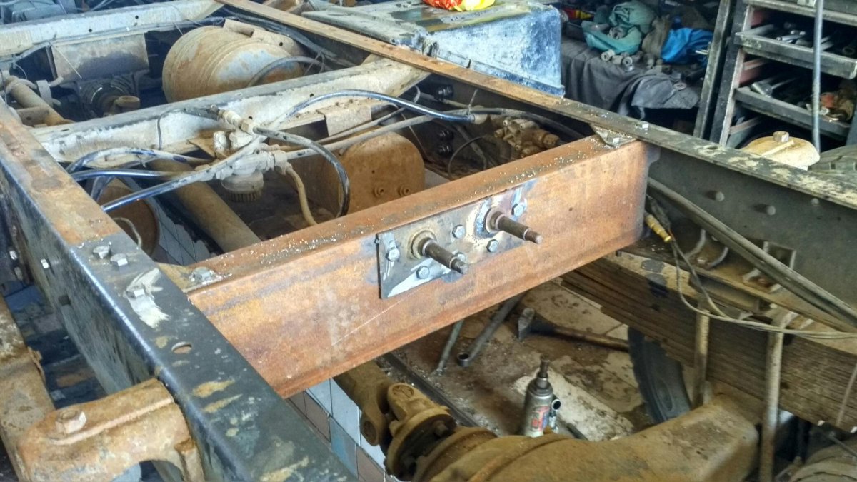 Траверса рамы ГАЗ 53