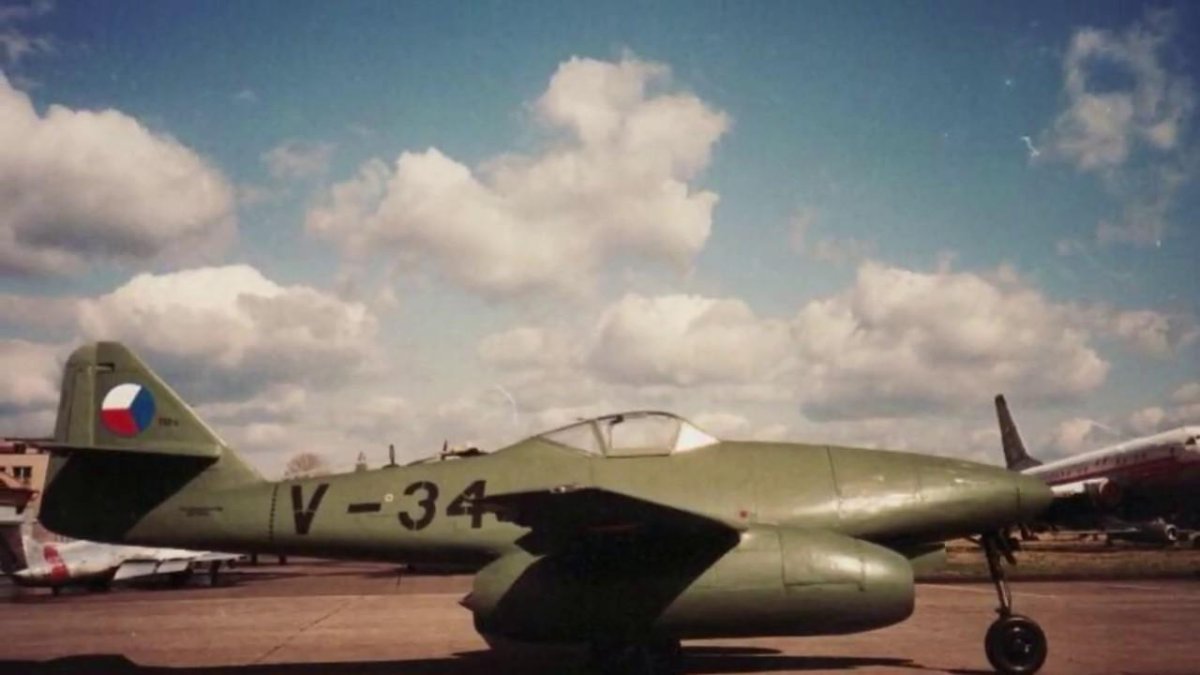 Me 262 Чехословакия