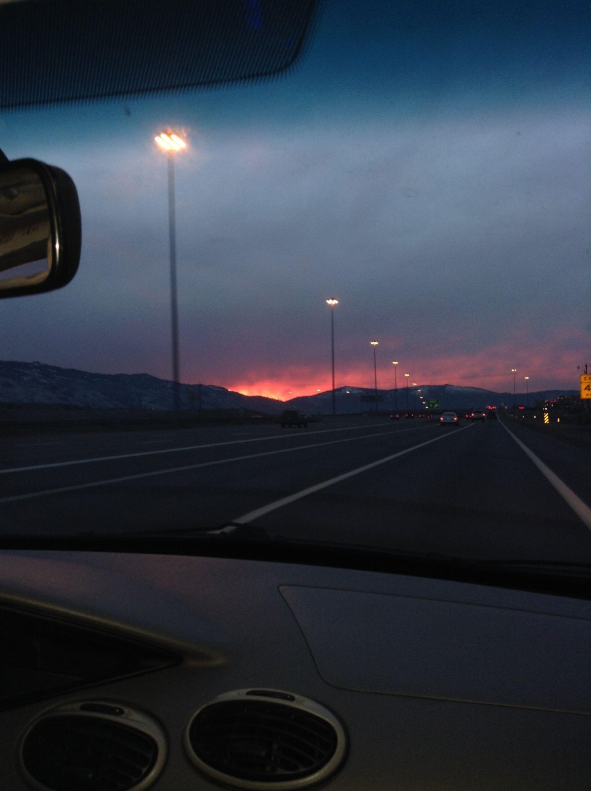 Дорога ночью