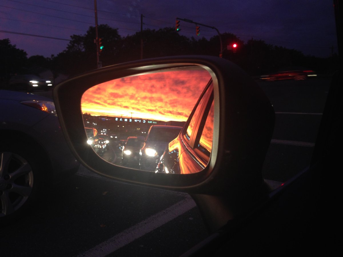 Вид из окна автомобиля