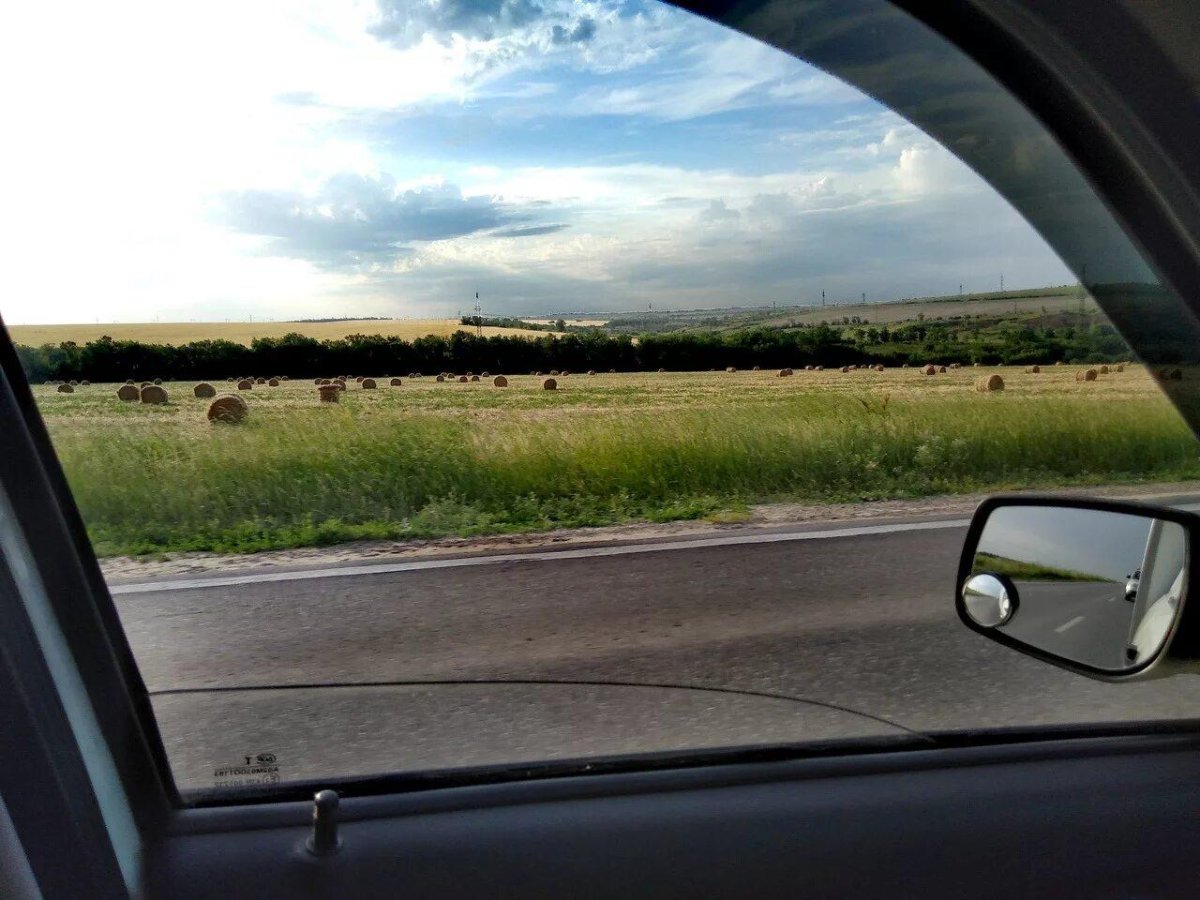 Окно машины