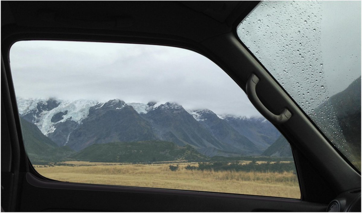 Окно автомобиля