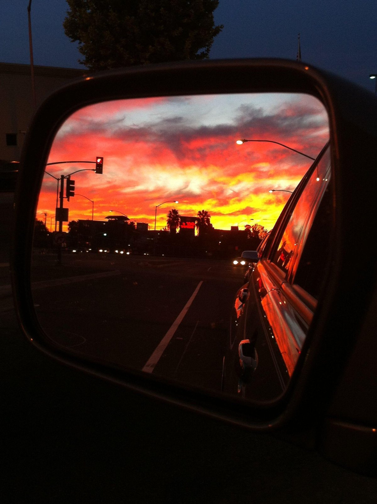 Окно машины