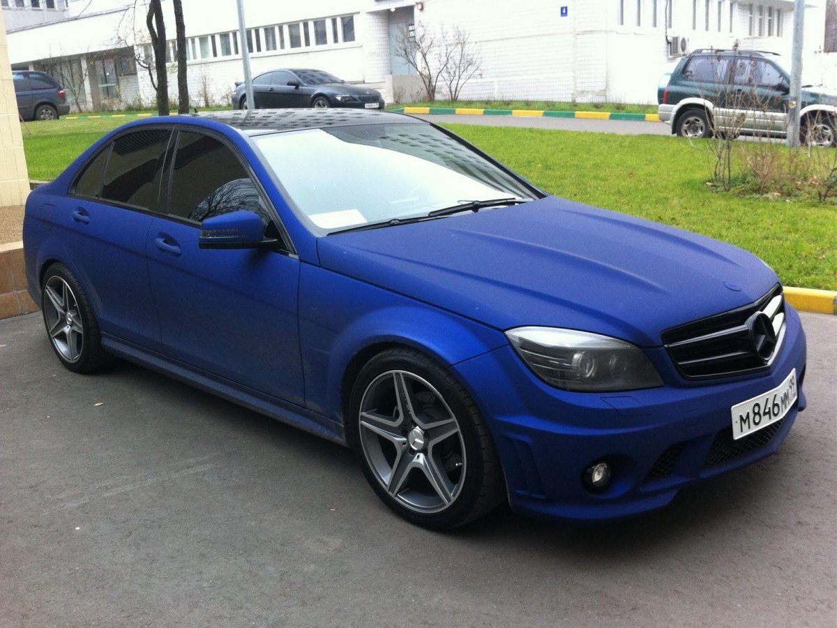 Мерседес 204 матовый