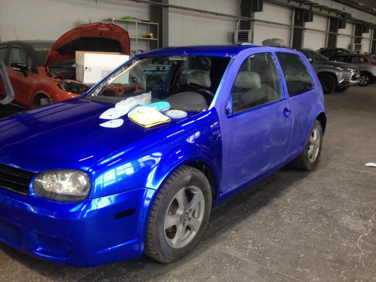 Гольф 4 ультрамарин