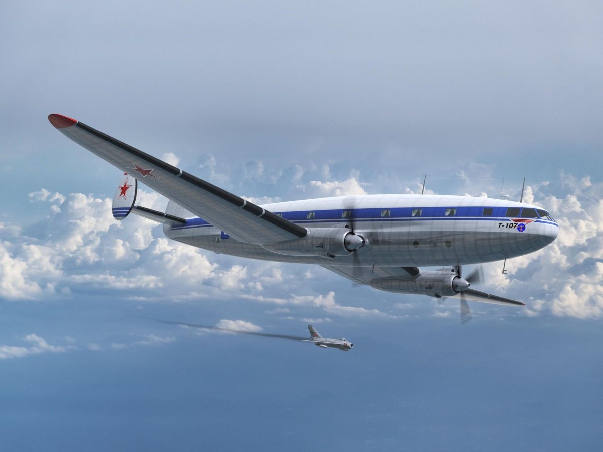 Бартини т-117 самолет