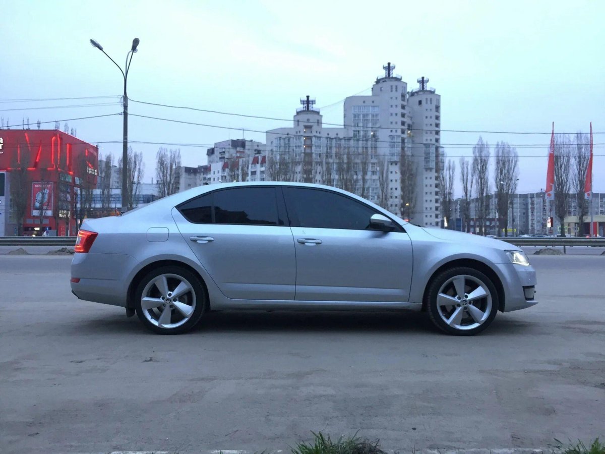 Octavia a7 занижение