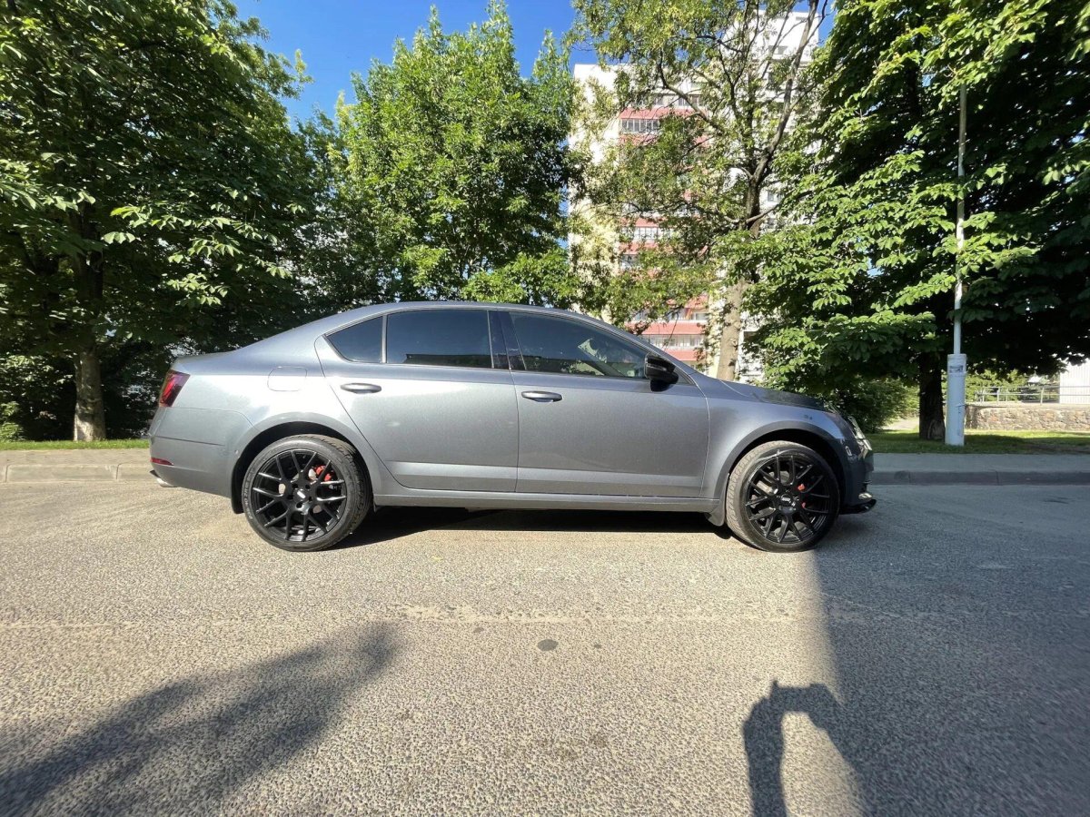 Октавия а7 занижение -30