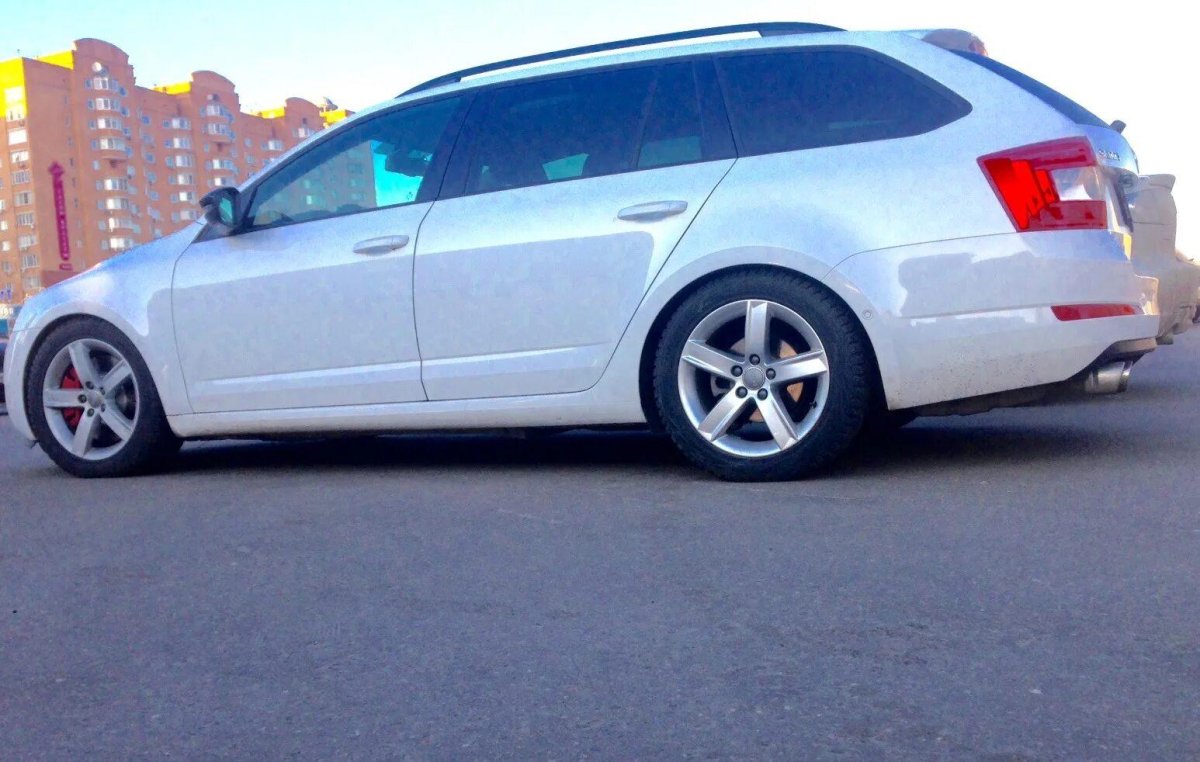 Артикул пружин с занижением Шкода Октавия а7 многорычажка