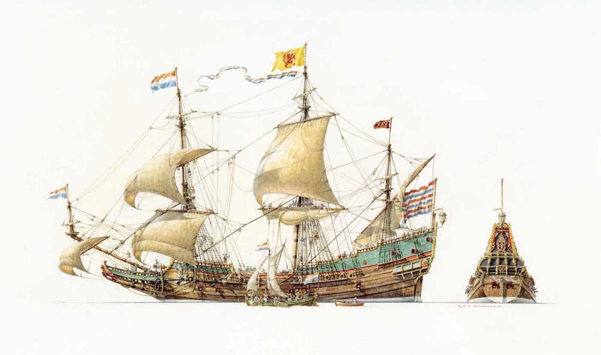 Испанский Галеон 17 века