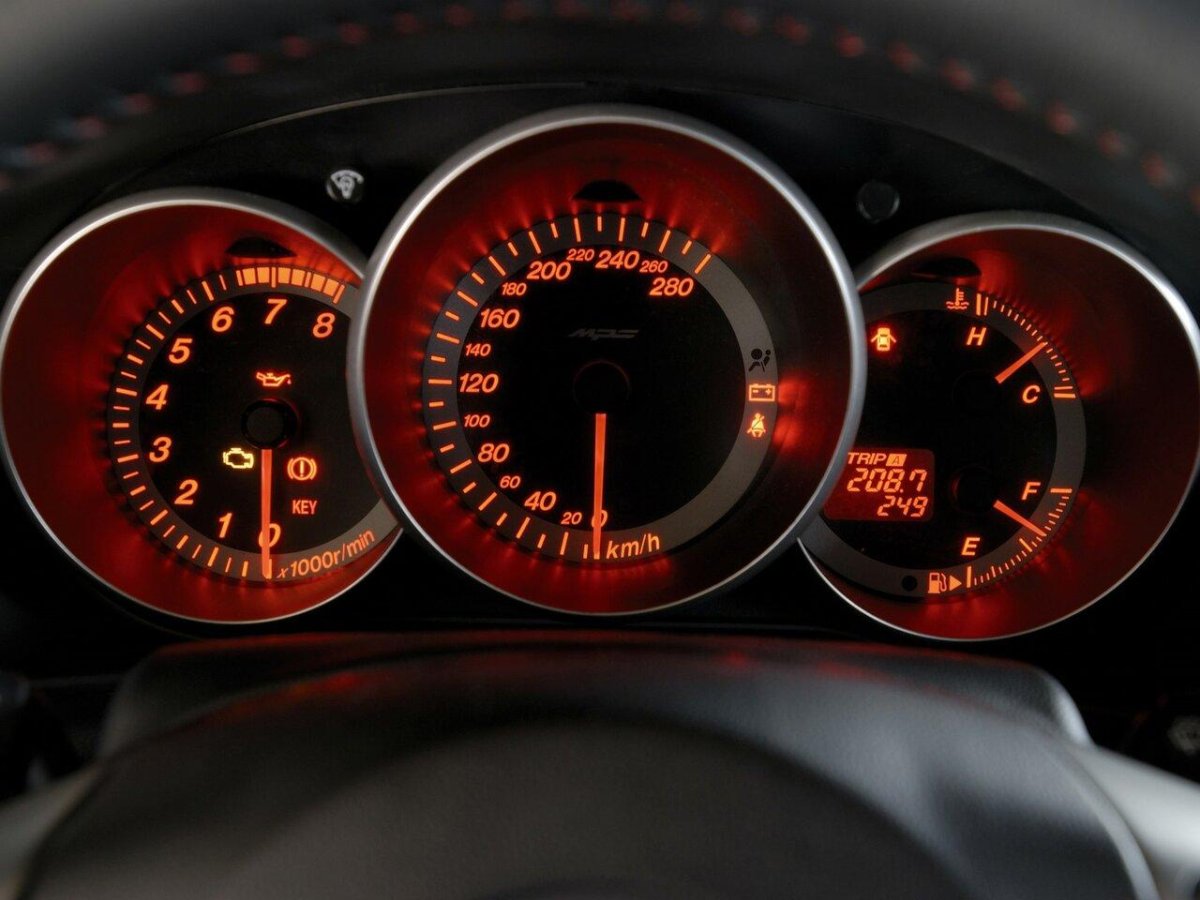 Мазда 3 2006 спидометр