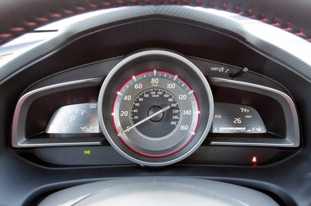 Приборка Мазда 3 2014