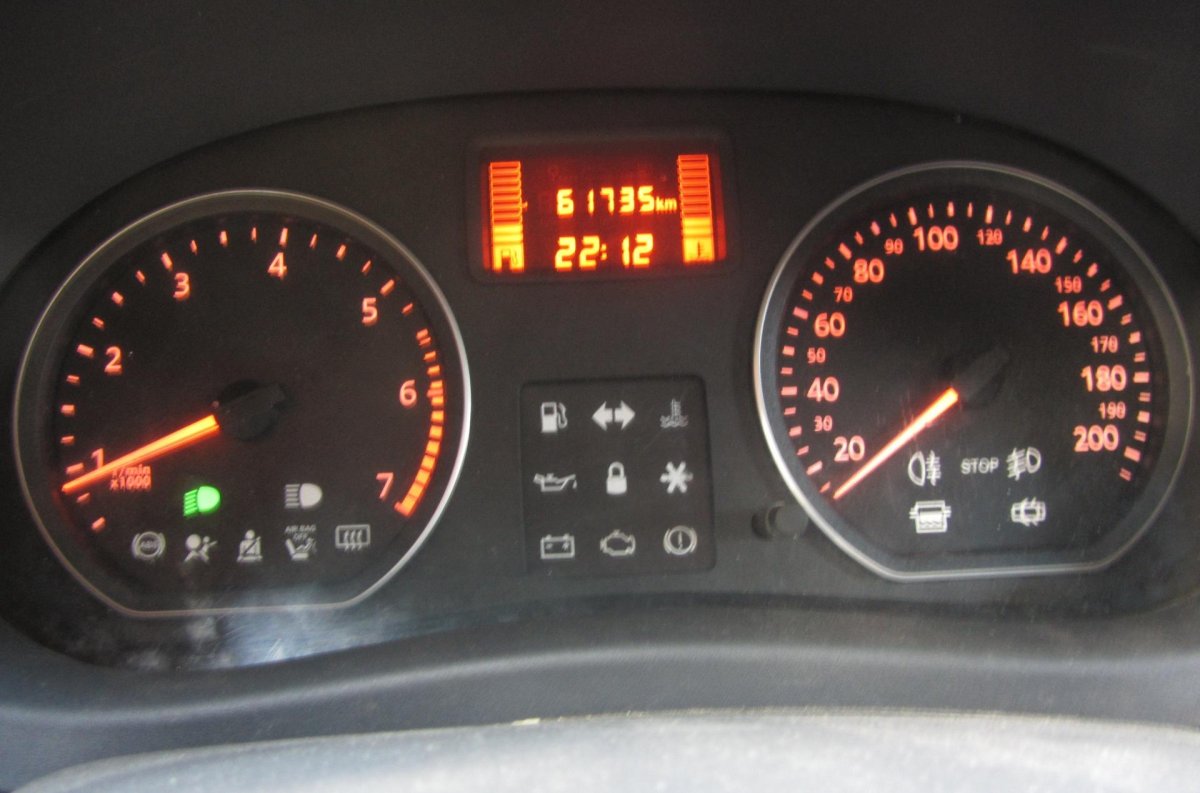 Панель приборов Рено Кангу 1