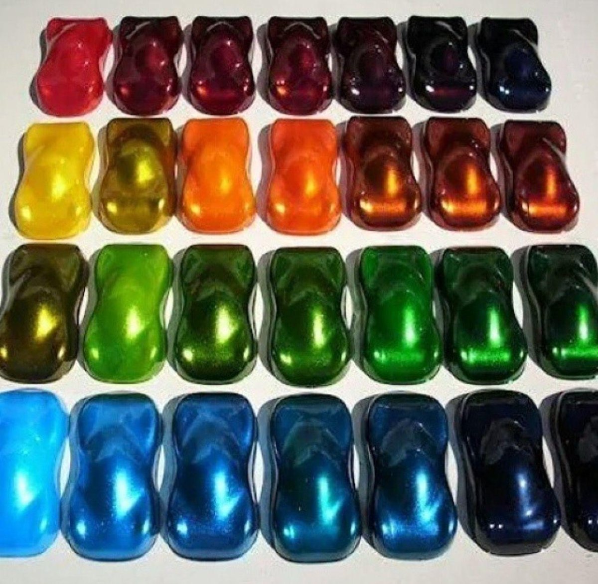 Порошковая краска зелёный Кэнди