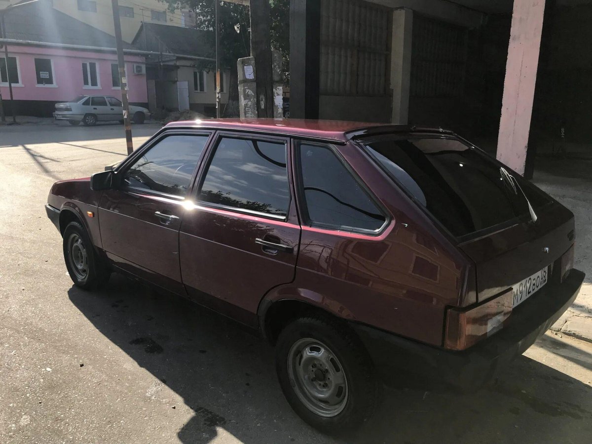 ВАЗ 2109 цвет портвейн металлик