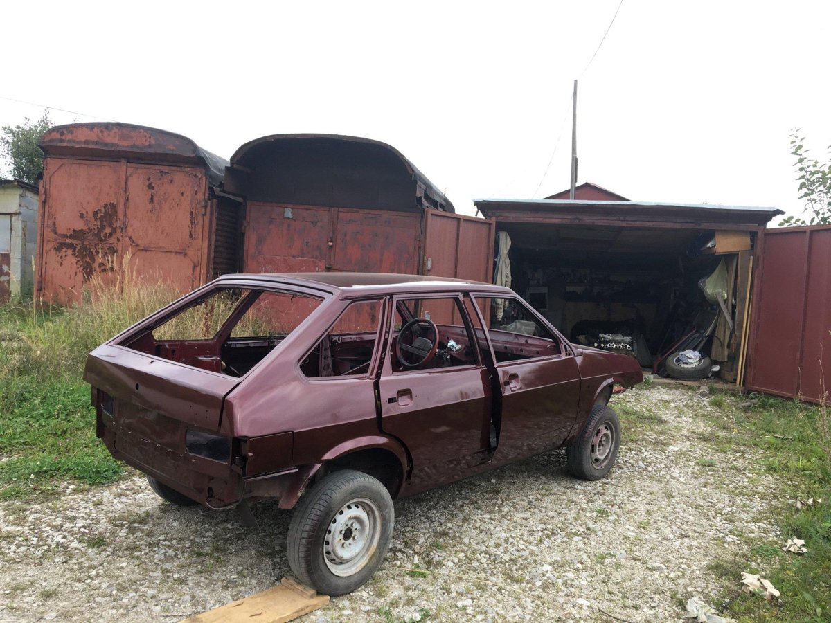 ВАЗ 2109 вишневый сад 132