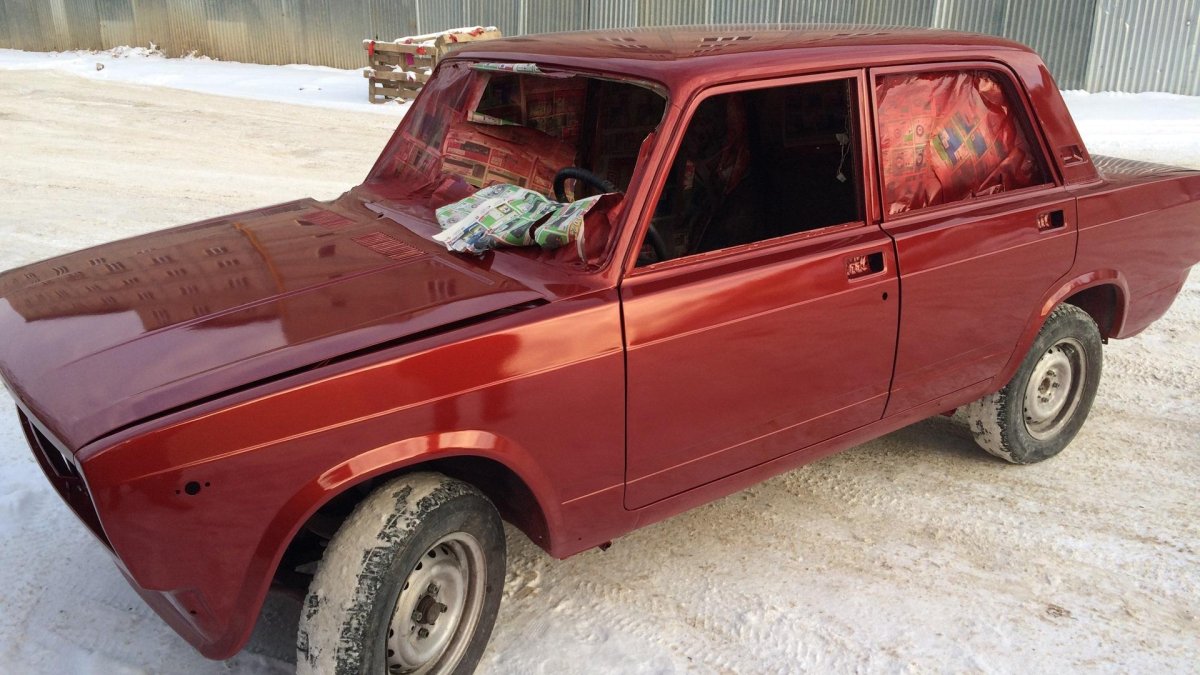 Калифорнийский Мак цвет ВАЗ 2107