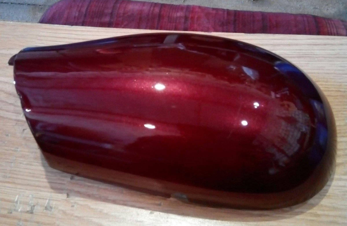 Bordeaux Red Metallic Clearcoat