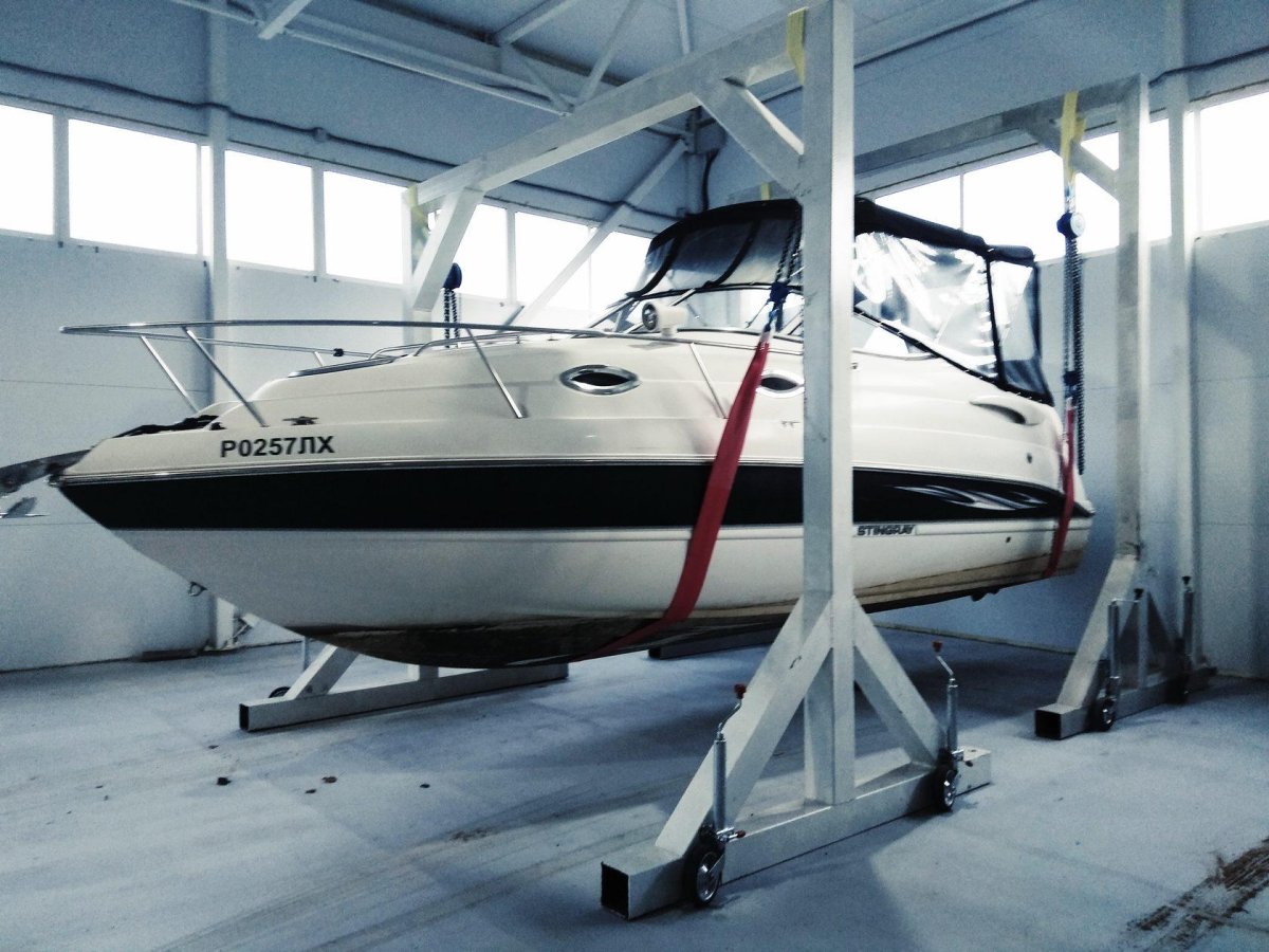 Зимнее хранение яхт